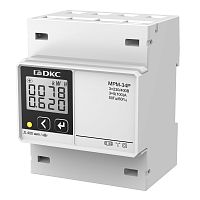 Многофункциональное измерительное устройство МРМ, LCD дисплей на DIN-рейку | код MPM-34P | DKC
