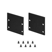 Заглушка LINE-S-3535 BLACK глухая металл (комплект) Arlight 041867