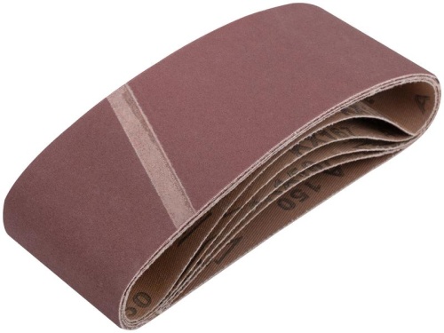 Ленты шлифовальные бесконечные, водостойкие, на тканевой основе, 5 шт, 75х457 мм Р 150 | код 39687 | FIT фото 2 Ленты шлифовальные бесконечные, водостойкие, на тканевой основе, 5 шт, 75х457 мм Р 150 | код 39687 | FIT фото 2