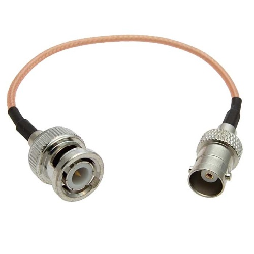 Разъём высокочастотный RUICHI BNC-J-1.5-RG316-15CM-BNC-K-1.5, длина 15 см | код 104940 | Ruichi