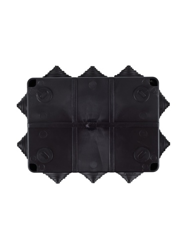 Коробка расп. КМ41242 150х110х70мм IP55 10 вв. черная IEK | код UKO11-150-110-070-K02-55 | IEK фото 3 Коробка расп. КМ41242 150х110х70мм IP55 10 вв. черная IEK | код UKO11-150-110-070-K02-55 | IEK фото 3