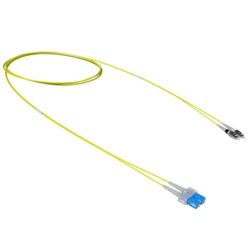 Оптический коммутационный шнур переходной Duplex SC-UPC/FC-UPC, 9/125 OS2, 1 м | код RNPC9DCUFU1 | DKC Оптический коммутационный шнур переходной Duplex SC-UPC/FC-UPC, 9/125 OS2, 1 м | код RNPC9DCUFU1 | DKC