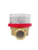 Счетчик воды Р универсальный 1/2' (Ду15), Qn=1,5м3/час, L=110мм, (присоединители с обратным клапаном в комплекте) | код Р00073855 | Пульсар