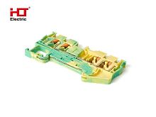 Зажим пружинный с нажимной кнопкой PT-4мм2 РЕN четверной 32A HLT | код 081-25-031 | HLT