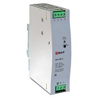 Блок питания на дин рейку 75Вт,Uвх ~ 220 В AC, Uвых - 12 В DC постоянного тока | код DR-E-75W-12| EKF