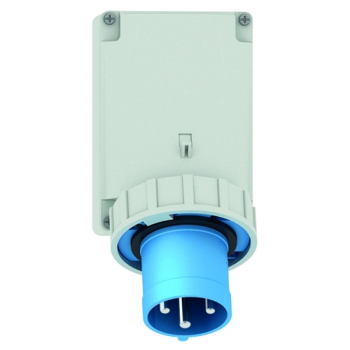 Вилка настенная 63A, 3р(1P+N+PE), 6h, 230V, IP67, Bals 24340 | код 24340 | Bals