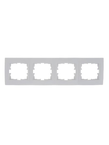 Рамка 4-м Karina горизонт. бел. | код 707-0200-149 | LEZARD