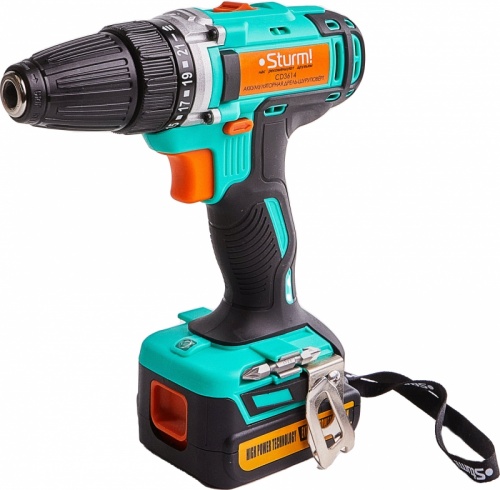 Шуруповерт Sturm! CD3614 аккум. патрон:быстрозажимной (кейс в комплекте) | код 1604975 | STURM!