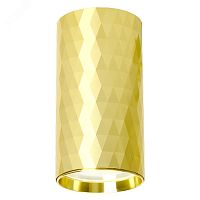 Светильник ДПО GU10 без лампы золото | код ML188 48673 | FERON