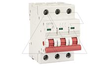 Выключатель нагрузки GYH8-3P-63, 3P, 63A, 12kA, 3M | код GYH83P63 | GEYA