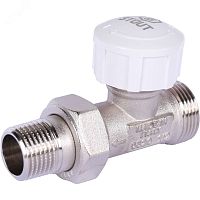 Клапан термостатический прямой, 1/2' х 3/4'ЕК | код SVT-0001-100015 | STOUT