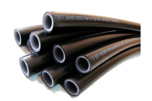 Труба EVOH/PEX 25x3.5 PN20 (черная) | код RTB25 | РОСТерм Труба EVOH/PEX 25x3.5 PN20 (черная) | код RTB25 | РОСТерм