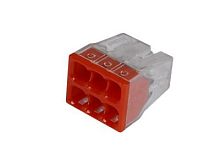 Строительно-монтажная клемма СКМ EU2.5-426 6 отверстия (0.75-2.5мм2) HLT | код 081-20-24 | HLT