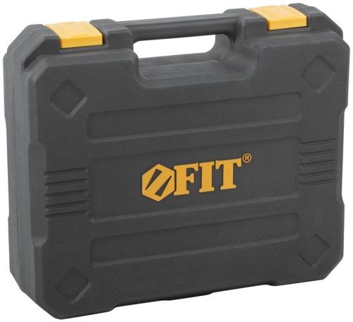 Дрель-Шуруповерт аккумуляторная 20 В, 0-400/1400 об/мин, 40 Нм, 2, Li-Ion 2,0 Ач, 1,25 ч., резиновая накладка, кейс | код 79901 | FIT фото 8