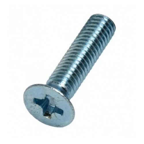Винт DIN 965 М6х12 потайная голова класс прочности 4.8 покрытие цинк | код DIN965-М6х12 | Крепдил Винт DIN 965 М6х12 потайная голова класс прочности 4.8 покрытие цинк | код DIN965-М6х12 | Крепдил