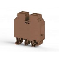304 258, Клеммник на DIN-рейку 35мм.кв. (коричневый), AVK35 RD | код 0.0.0.3.04258 | KLEMSAN
