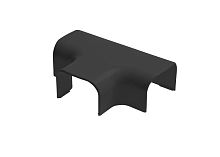 Тройник накладной 90град. для кабель-канала РКК 74х55 Арктика черн. Ruvinil ТРН-74х55-Ч