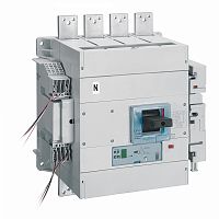 Автоматический выключатель DPX3 1600 - эл. расц. Sg - с изм. блоком.- 50 кА - 400 В~ - 4П - 800 А | код. 422462 | Legrand 