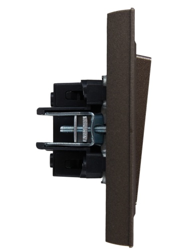 BRITE Выключ. 1-кл. 10А в сб. ВСР10-1-0-БрТБ бр. IEK | код BR-V10-0-10-K45-F | IEK фото 3