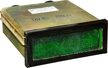 Табло световое большое ТСБ-Ш-01 зеленое под две лампы с цоколем B15d/18 | код A8121-80062061 | Каскад-Электро