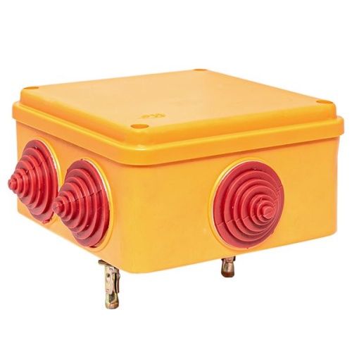 Коробка огнестойкая 100х100х50мм IP55, 1 тройной клеммник 1,5-10 мм2 EKF | код plc-kmrf-100-3-10 | EKF фото 3 Коробка огнестойкая 100х100х50мм IP55, 1 тройной клеммник 1,5-10 мм2 EKF | код plc-kmrf-100-3-10 | EKF фото 3