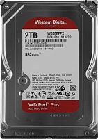 Жесткий диск WD SATA-III 2TB WD20EFPX NAS Red Plus (5400rpm) 64Mb 3.5 | код 1996214 | WD