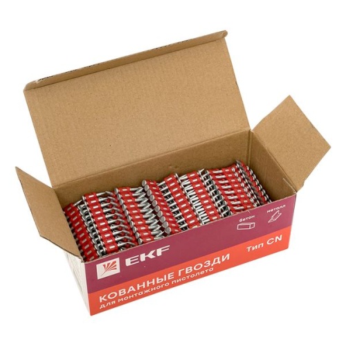 Кованные гвозди по бетону, металлу для монтажного пистолета (тип CN) Bullet Type диаметр 3 мм длина 25 мм, цинкование (1000 шт,) Expert | код cpn-3025bp | EKF фото 4 Кованные гвозди по бетону, металлу для монтажного пистолета (тип CN) Bullet Type диаметр 3 мм длина 25 мм, цинкование (1000 шт,) Expert | код cpn-3025bp | EKF фото 4