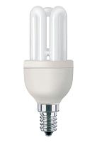Лампа энергосберегающая (КЛЛ) U-образная форма 9Вт 220-240В E14 2700K PHILIPS | код 871150046914410 | PHILIPS