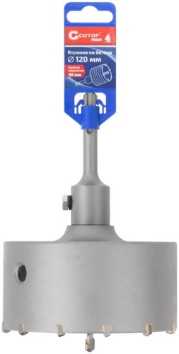 Коронка по бетону SDS Plus, 120 мм, Profi | код 43-883 | FIT фото 3