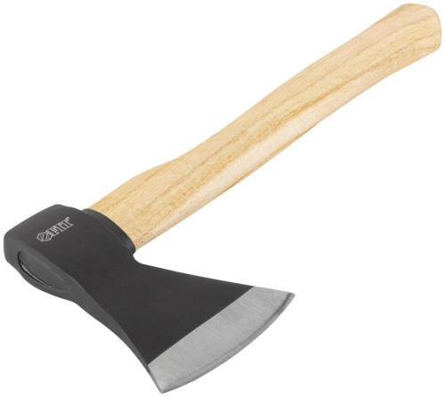 Топор кованая усиленная сталь, деревянная полированная ручка 800 гр | код 46138 | FIT фото 2