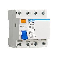 УЗО NXL-63 6kA 3P+N 40A 30mA A соответствует стандарту ROHS (CHINT) | код 280786 | CHINT