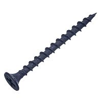Саморез по дереву 4.2х90 потайной крупн. резьба оксид (уп.200шт) ГД42.090.02 | код ГД42.090.0,2 | СТРОЙМЕТИЗ