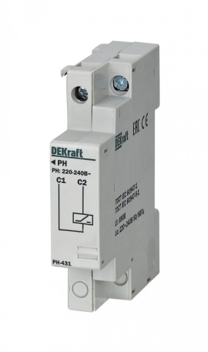 Расцепитель независимый 110-127В для ВА-431 | код 21264DEK | DEKraft