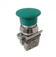 Выключатель Briswik КЕ 022/3м -С зеленый 2но+2нз Гриб IP40 УХЛ3 10А | код aT-HB-0Ai-0343 | Briswik