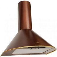 Вытяжка каминная Elikor Эпсилон 60П-430-П3Л медный антик/золотистый управление: ползунковое (1 мотор) | код 783218 | ELIKOR