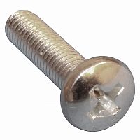 Винт стальной оцинкованный с полукруглой головкой RUICHI DIN7985, М4х20 мм, шлиц крестовой типа Ph (Pz) | код 111068 | Ruichi