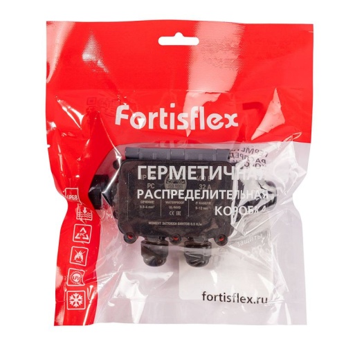 Коробка распределительная герметичная MG Box M-4 IP68 Fortisflex 101763 фото 5