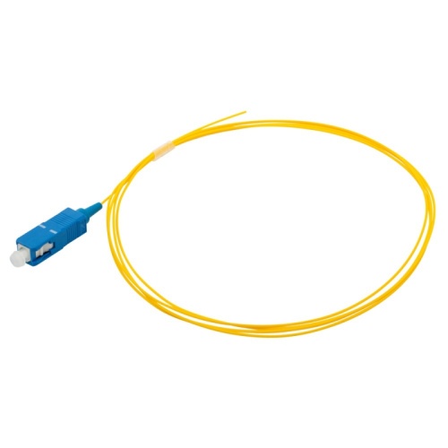 Пигтейл LANMASTER SC, UPC, одномодовый OS2, 1.5 м | код LAN-PIG-SC/SU-1.5 | LANMASTER
