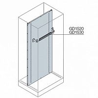 DINрейка с кронштейнами 24DIN-мод,L=600 | код. GD1520 | ABB