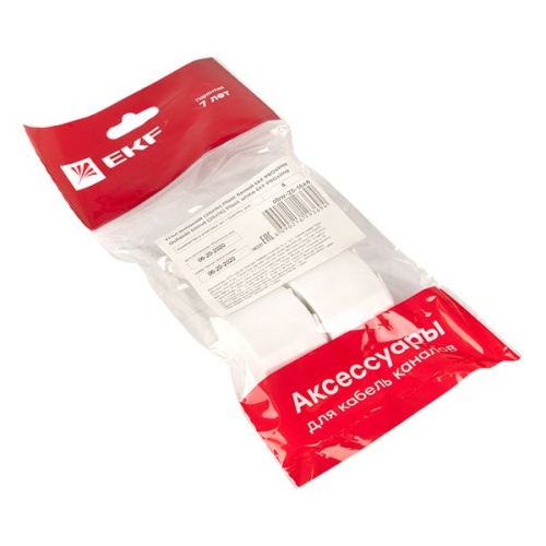 Угол внешний (25х16) (4 шт) белый-Plast | код obw-25-16x4 | EKF фото 3