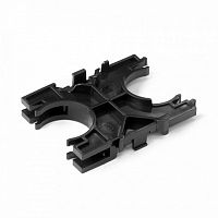 Кластер для двустенных труб d32 мм наборный, двухсторонний (1шт/уп) Промрукав | код PR13.1125 | ПРОМРУКАВ