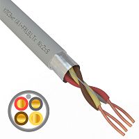 Кабель огнестойкий REXANT КПСЭнг(А)-FRLSLTx 2x2x0,50 мм кв, бухта 200 м | код 01-4937-1 | REXANT