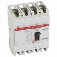 Автоматический выключатель DRX125 термомагнитный 25A 4П 20KA | код. 027032 | Legrand 