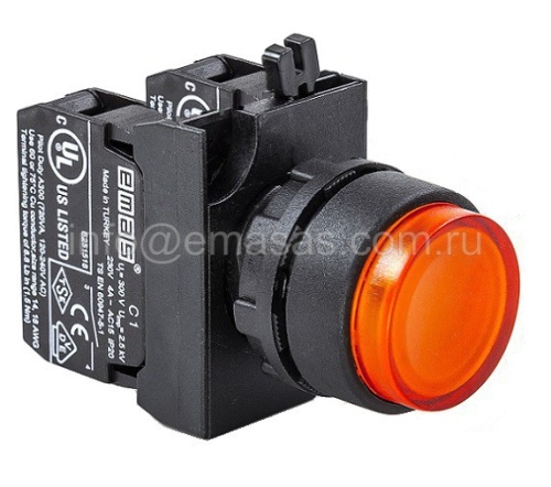 Кнопка нажимная CP102HK | код CP102HK | EMAS