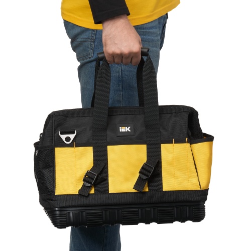 Сумка монтажника с резиновым дном BG-01 ARMA2L 5 | код. A2L5-BG11-01-K02 | IEK фото 3 Сумка монтажника с резиновым дном BG-01 ARMA2L 5 | код. A2L5-BG11-01-K02 | IEK фото 3