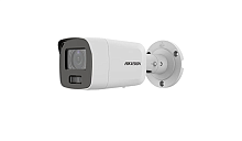 Видеокамера IP 8Мп уличная цилиндрическая с LED-подсветкой до 40м и технологией AcuSense (2.8mm) | код 311317297 | Hikvision