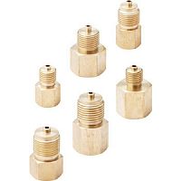 Переходник внутр. G1/4 - наруж. G3/8, латунь | код 00000024803 | РОСМА