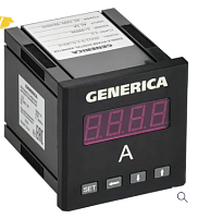 Амперметр цифр. щит. 1-ф. DO RS-485 72х72 LED GENERICA | код IDA11-5-1-3-LED-G | GENERICA by IEK