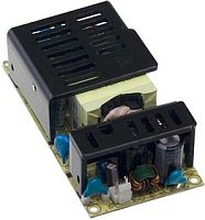 Источник питания AC-DC, 60Вт, вход 90...264В AC 47...63Гц, ККМ, выход 48В/1,3А рег. 0,975...1,3А, изоляция 3750В AC, на плате 101,6х50,8х28 мм, -30...+70С | код PLP-60-48 | MeanWell