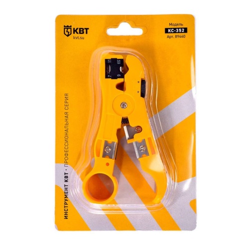 Стриппер коаксиальный КС-352 ПРОФИ КВТ 89440 Стриппер коаксиальный КС-352 ПРОФИ КВТ 89440
